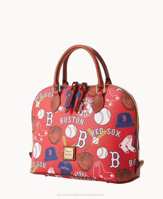 Dooney & Bourke mlb lynlåstaske med lynlås JV0J247 poser red Sox