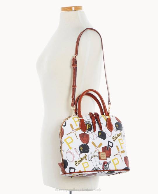 Dooney & Bourke mlb lynlåstaske med lynlås JV0J304 poser pirater