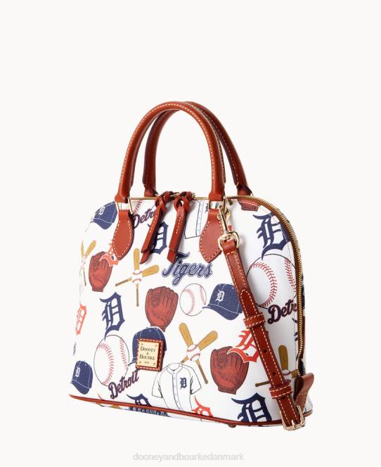 Dooney & Bourke mlb lynlåstaske med lynlås JV0J331 poser tigre