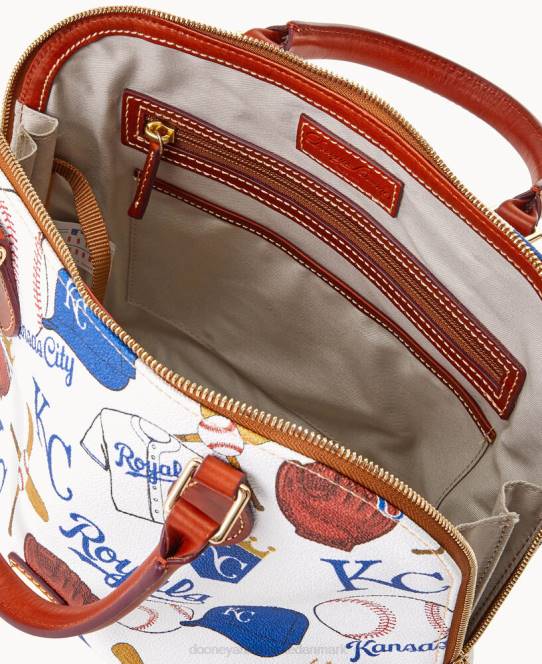 Dooney & Bourke mlb lynlåstaske med lynlås JV0J334 poser kongelige