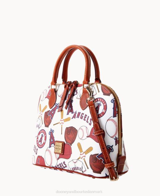 Dooney & Bourke mlb lynlåstaske med lynlås JV0J335 poser engle