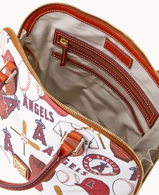 Dooney & Bourke mlb lynlåstaske med lynlås JV0J335 poser engle
