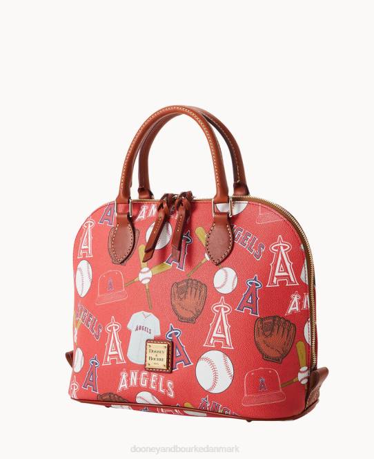 Dooney & Bourke mlb lynlåstaske med lynlås JV0J336 poser engle