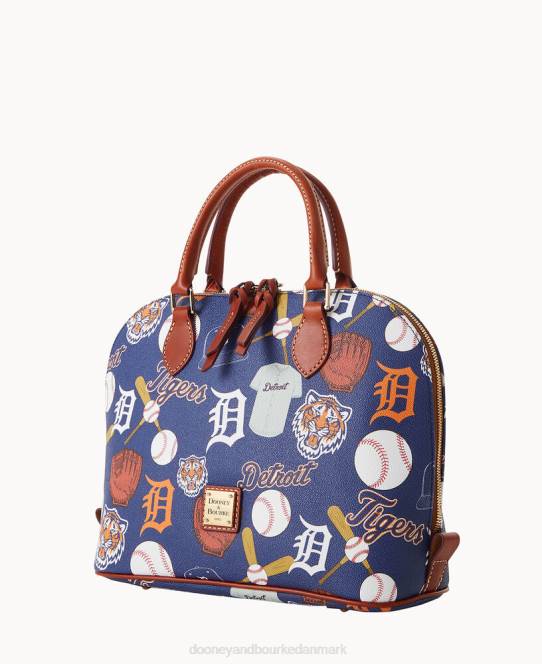 Dooney & Bourke mlb lynlåstaske med lynlås JV0J338 poser stråler