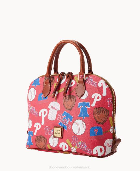 Dooney & Bourke mlb lynlåstaske med lynlås JV0J361 poser phillies