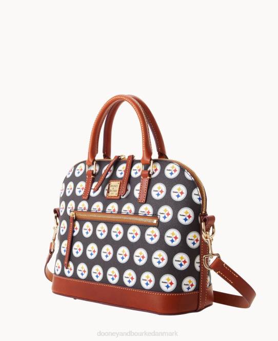 Dooney & Bourke nfl kuppeltaske med lynlås JV0J283 poser stålere