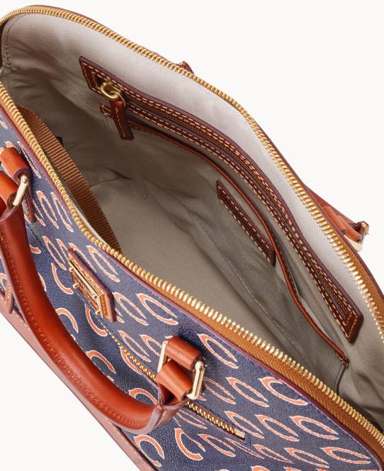 Dooney & Bourke nfl kuppeltaske med lynlås JV0J348 poser bjørne
