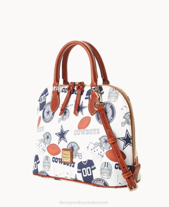 Dooney & Bourke nfl lynlåstaske med lynlås JV0J264 poser cowboys
