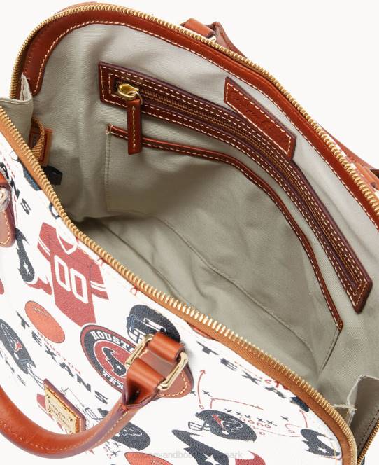 Dooney & Bourke nfl lynlåstaske med lynlås JV0J277 poser texanere
