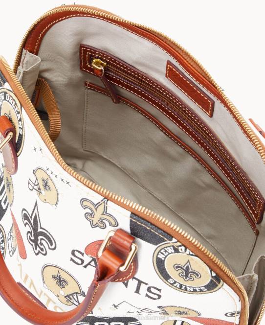 Dooney & Bourke nfl lynlåstaske med lynlås JV0J317 poser helgener