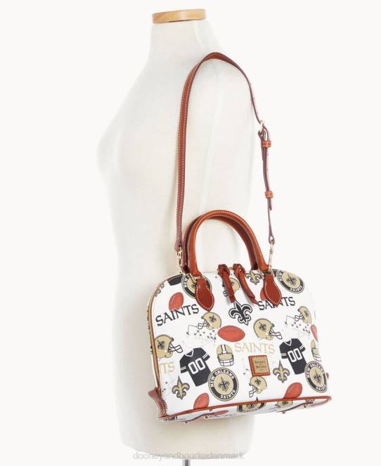 Dooney & Bourke nfl lynlåstaske med lynlås JV0J317 poser helgener