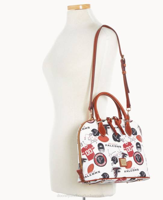 Dooney & Bourke nfl lynlåstaske med lynlås JV0J319 poser falke