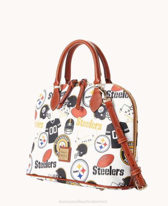 Dooney & Bourke nfl lynlåstaske med lynlås JV0J324 poser stålere