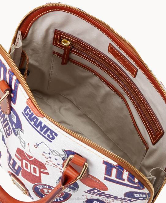 Dooney & Bourke nfl ny lynlåstaske med lynlås JV0J287 poser kæmper