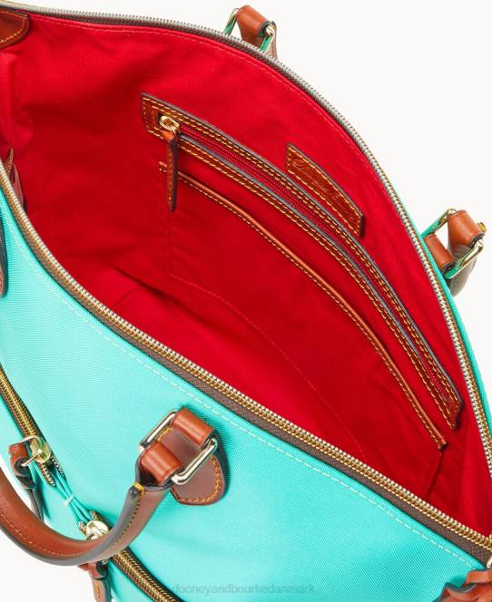 Dooney & Bourke nylon taske med stor lomme JV0J378 poser mynte