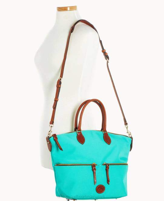 Dooney & Bourke nylon taske med stor lomme JV0J378 poser mynte