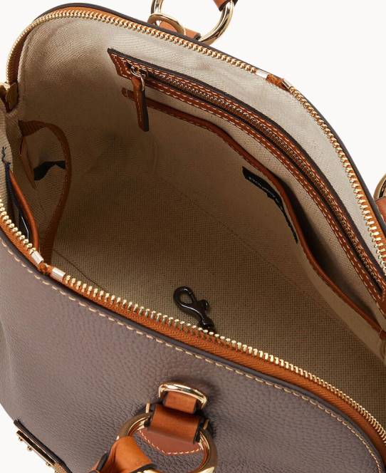Dooney & Bourke rullesten med florentinsk kuplet taske JV0J760 poser elefant