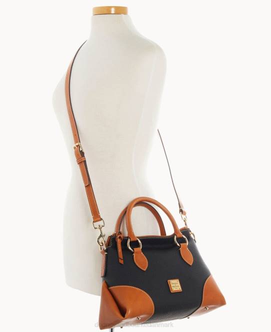 Dooney & Bourke rullesten med florentinsk pynt taske 30 JV0J671 poser sort