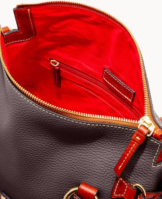 Dooney & Bourke rulletaske med småsten JV0J203 poser brun tmoro