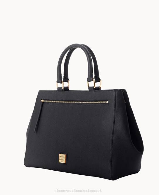 Dooney & Bourke saffiano lynlåstaske JV0J109 poser sort