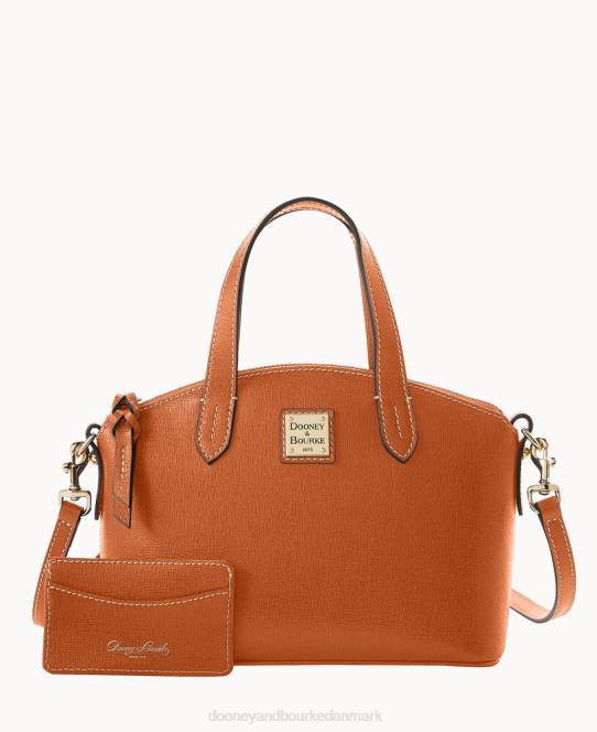 Dooney & Bourke saffiano rubin taske med etui JV0J663 poser naturlig