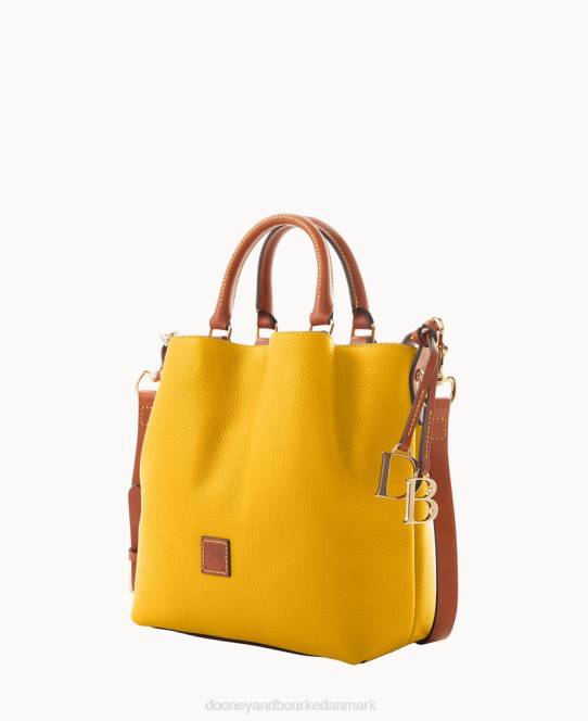 Dooney & Bourke småsten korn lille barlow JV0J515 poser sennep