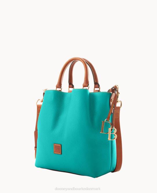 Dooney & Bourke småsten korn lille barlow JV0J525 poser grøn mynte
