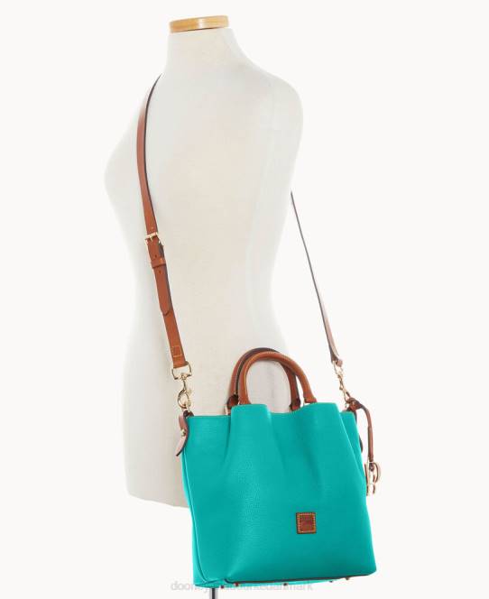 Dooney & Bourke småsten korn lille barlow JV0J525 poser grøn mynte