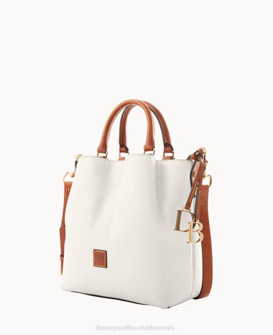 Dooney & Bourke småsten korn lille barlow JV0J526 poser hvid