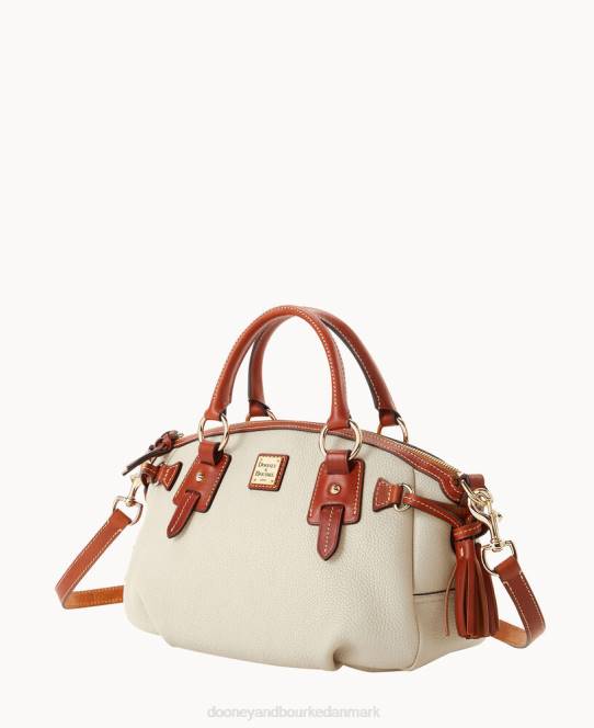 Dooney & Bourke småsten korn medium posttaske JV0J768 poser knogle