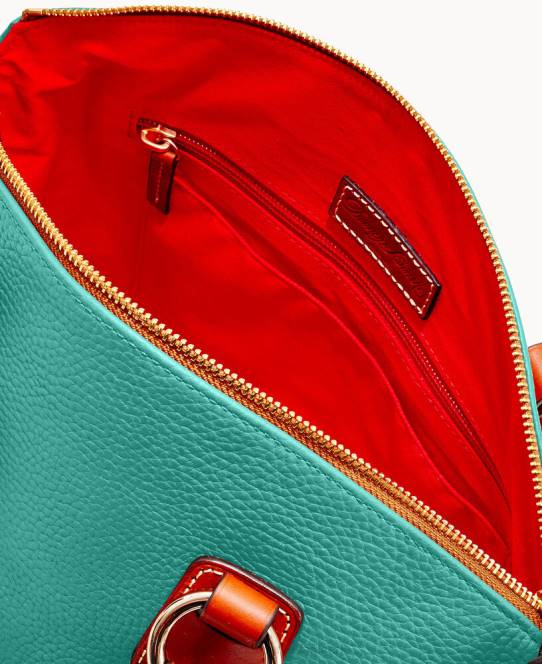 Dooney & Bourke småstens-bristol-taske JV0J149 poser grøn mynte