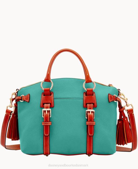 Dooney & Bourke småstens-bristol-taske JV0J149 poser grøn mynte