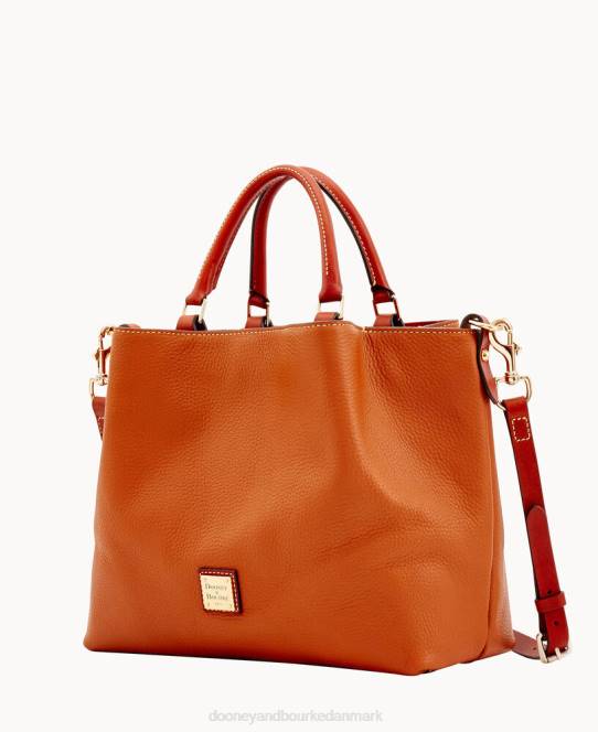 Dooney & Bourke småstenskorn stor barlow JV0J172 poser karamel