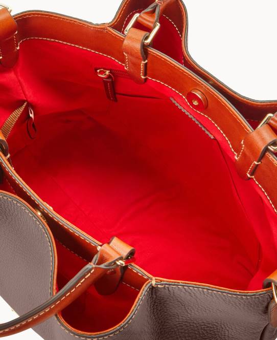 Dooney & Bourke småstenskorn stor barlow JV0J179 poser taupe