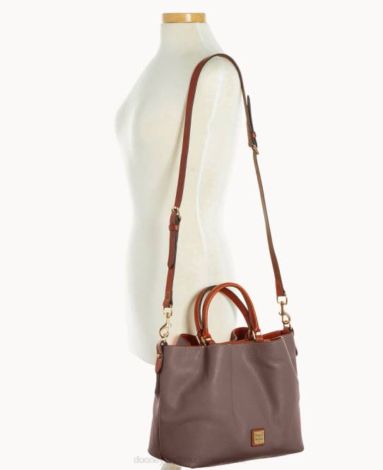 Dooney & Bourke småstenskorn stor barlow JV0J179 poser taupe