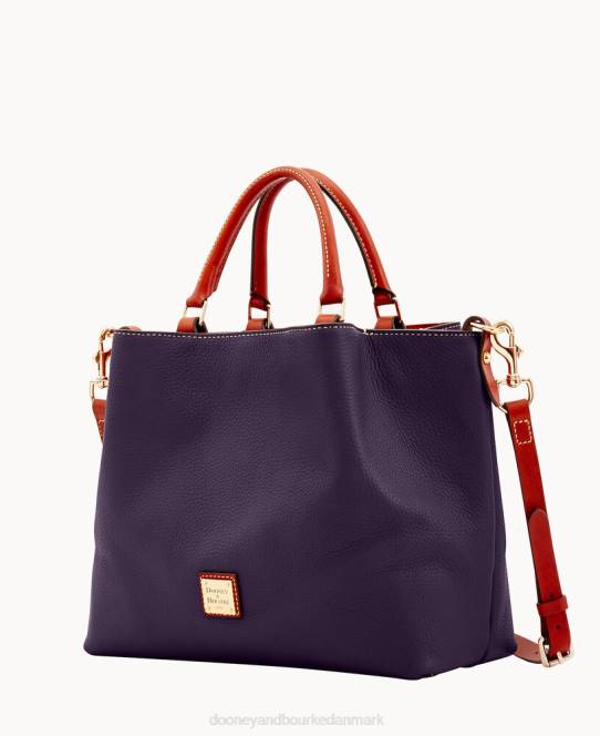 Dooney & Bourke småstenskorn stor barlow JV0J181 poser blomme vin