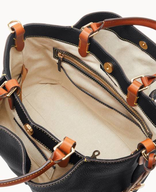 Dooney & Bourke småstenskorn stor barlow JV0J489 poser sort
