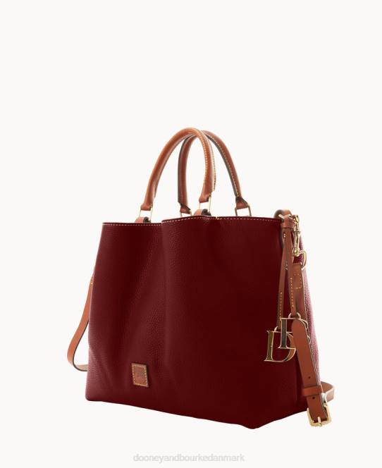 Dooney & Bourke småstenskorn stor barlow JV0J491 poser bordeaux