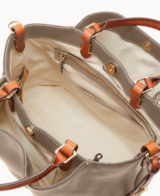 Dooney & Bourke småstenskorn stor barlow JV0J500 poser taupe