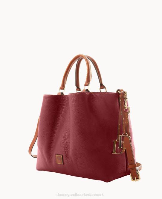 Dooney & Bourke småstenskorn stor barlow JV0J501 poser vin