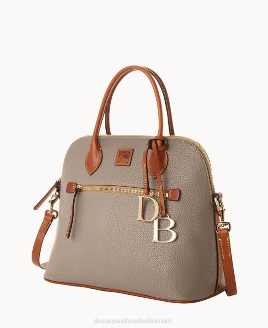 Dooney & Bourke småstenskorn stor kuppeltaske JV0J81 poser taupe