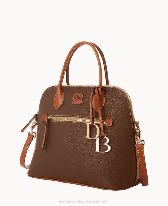Dooney & Bourke småstenskorn stor kuppeltaske JV0J84 poser bark