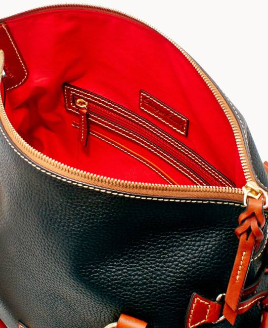 Dooney & Bourke småstenskorn stor taske JV0J476 poser sort