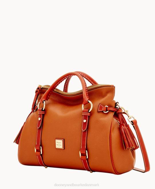 Dooney & Bourke småstenskorn stor taske JV0J478 poser karamel
