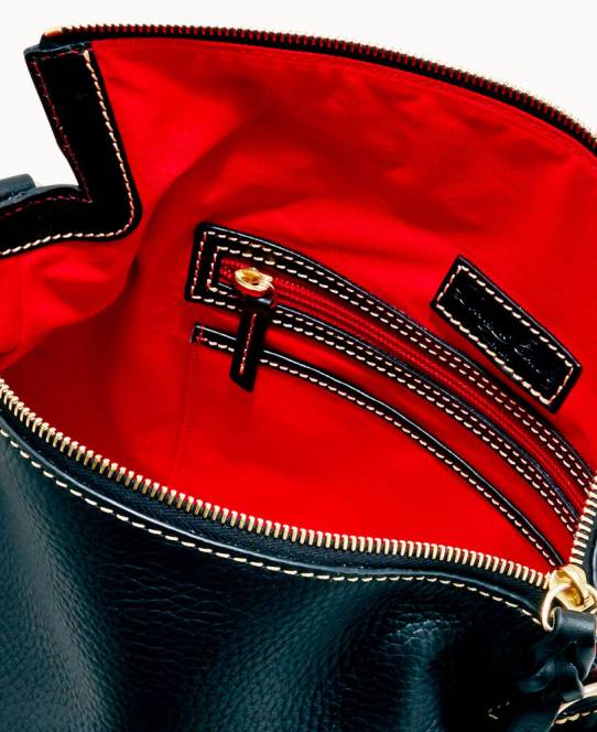 Dooney & Bourke småstenskorn stor taske JV0J479 poser sort