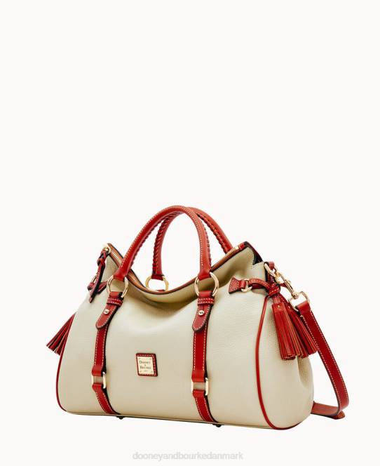 Dooney & Bourke småstenskorn stor taske JV0J482 poser knogle