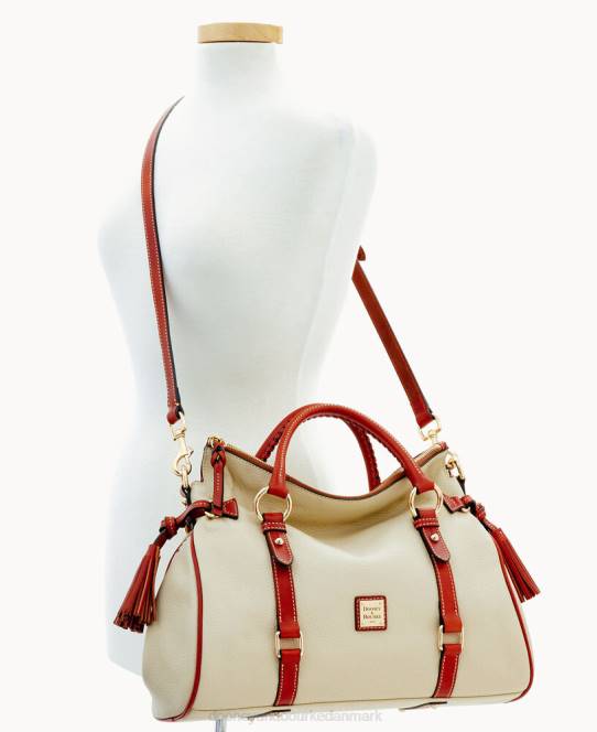 Dooney & Bourke småstenskorn stor taske JV0J482 poser knogle
