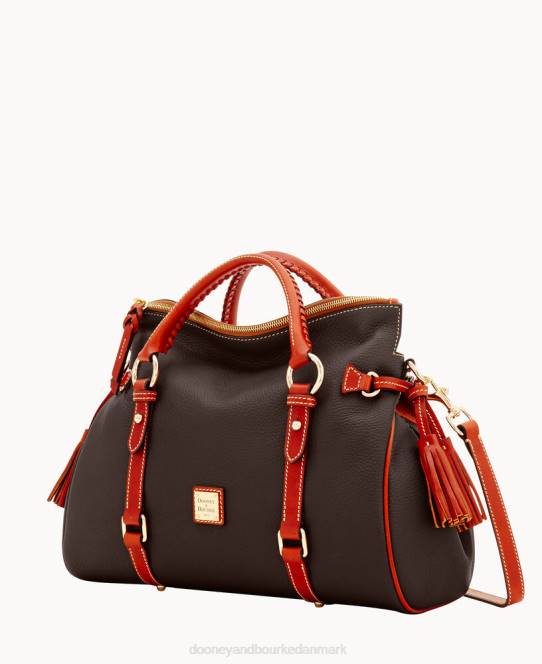 Dooney & Bourke småstenskorn stor taske JV0J484 poser brun tmoro