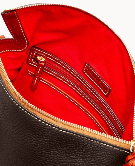 Dooney & Bourke småstenskorn stor taske JV0J484 poser brun tmoro