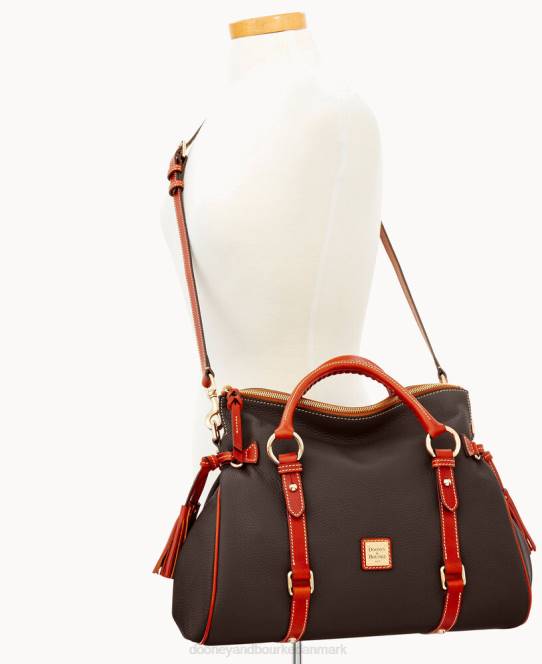 Dooney & Bourke småstenskorn stor taske JV0J484 poser brun tmoro